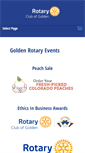 Mobile Screenshot of goldenrotary.org